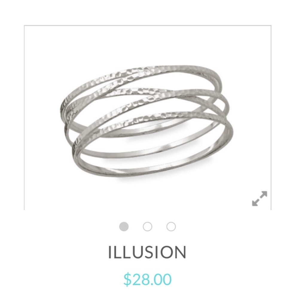 Premier Designs Illusion Silver Bracelet